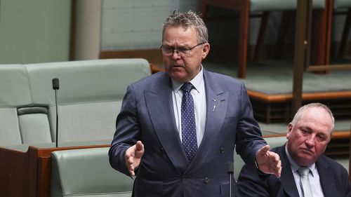 Member for Flynn, Colin Boyce, speaks on the Repeal Net Zero Bill 2025, in the House of Representatives at Parliament House in Canberra on Monday 1 September 2025.
