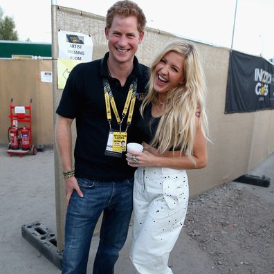 Ellie Goulding and Harry pictured in 2014.