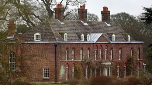 A general view of Anmer Hall on the Royal Sandringham Estate in Norfolk, which of one of the residences of Prince George of Cambridge and his parents. (PA)