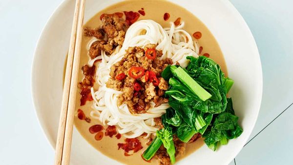 Pork dan dan noodles 