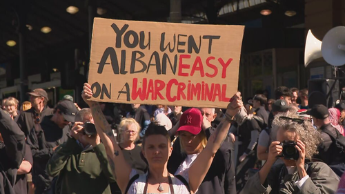 Herzog protest Melbourne