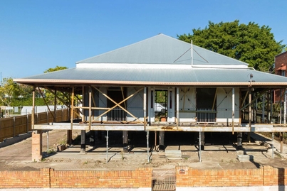 Half-knocked down home in Queensland sells for almost $4 million