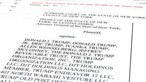 The New York lawsuit would stop Donald Trump or three of his children from operating a business in the state.