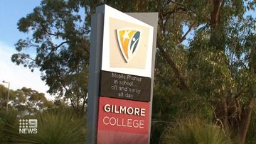 A student has threatened another student with a knife at a school in Perth.