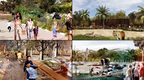 Sydney Zoo's Chairman John Burgess says they will have "100 percent" of the animals by next January. (Supplied)