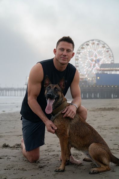 Behind the scenes on Channing Tatum's new movie, Dog