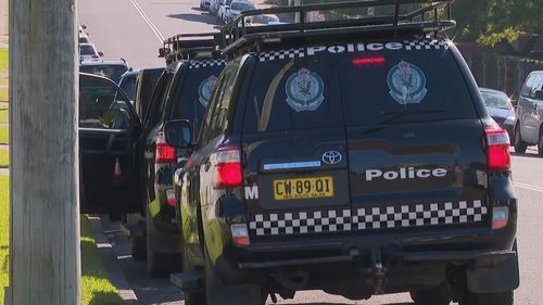 Shots have been fired at three homes in Sydney's south-west.