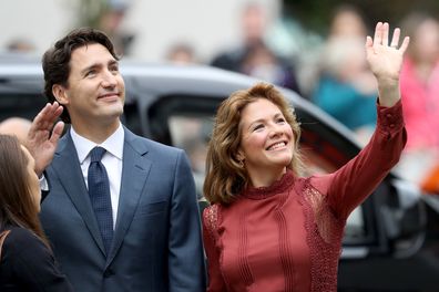 VANCOUVER, BC - SEPTEMBER 25: Prime Minister Justin Trudeau and his wife Sophie Gregoire-Trudeau arrive to the Immigrant Services Society, a charitable organisation that provides targeted programs for refugees, women, children and youth, during their Royal Tour of Canada on September 25, 2016 in Vancouver, Canada. (Photo by Chris Jackson/Getty Images)