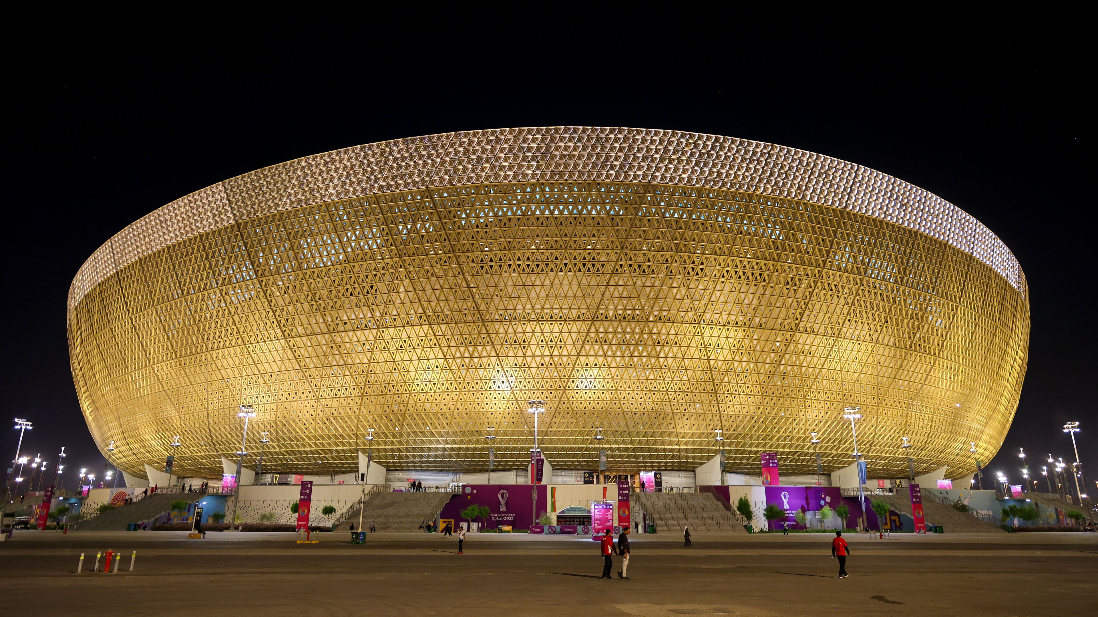 The Lusail Stadium will host the World Cup decider on Monday (AEDT).