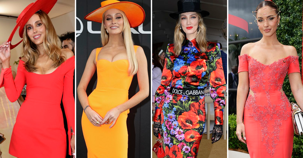 Celebs Who Made National Headlines For Their Melbourne Cup Fashion