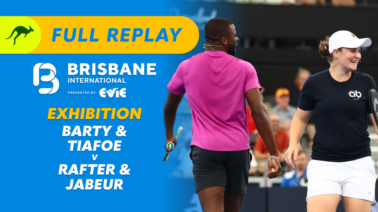 Brisbane International Tennis Season 2025 Ash Barty & Frances Tiafoe v