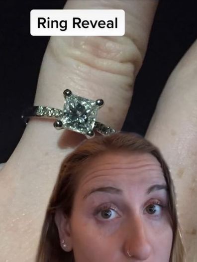 Woman hates engagement ring