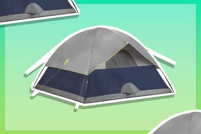 9PR: Coleman Camping Tent with Dark Room Technology