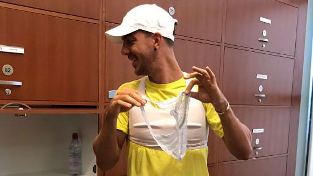 Australia's Thanasi Kokkinakis stunned by locker-room mix-up before US Open
