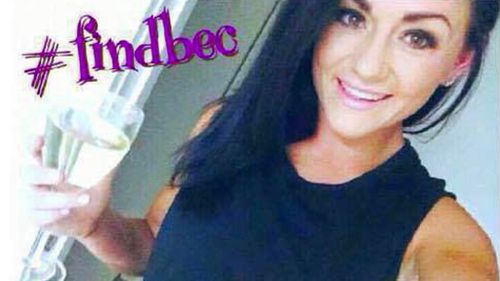 The hashtag #findbec trended on social media as friends and family grew increasingly desperate at the young woman's disappearance. (Facebook)