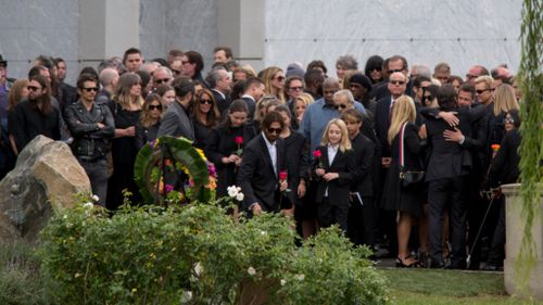 Brad Pitt among celebrity mourners at Chris Cornell funeral