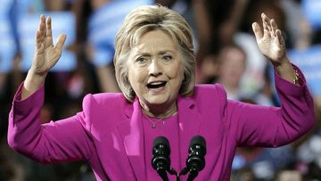 Hillary Clinton at a North Carolina campaign event. (AP)