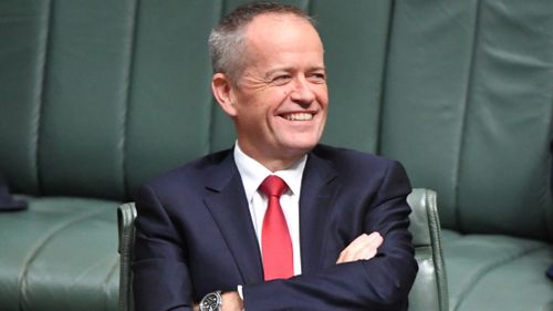 Opposition leader Bill Shorten came off looking better as a result of the recent poll figures, despite facing backlash over Labor's decision to exempt pensioners from a proposed plan to end tax refunds on share investments. Picture: AAP.