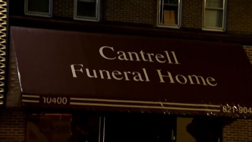 The babies were found hidden in a false ceiling in cardboard boxes and coffins at the Cantrell Funeral Home.