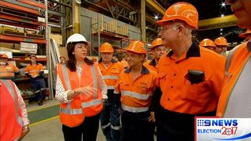 Factory workers cheer premier’s pledge to bring back jobs