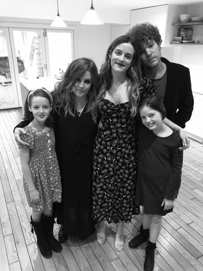 Lisa Marie Presley, son Benjamin Keough, daughters, photo, Twitter