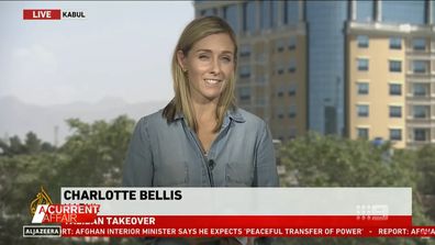 Charlotte Bellis Al Jazeera reporter confronted by Taliban 