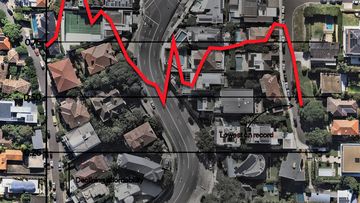 A graph showing housing affordability is at its lowest level in at least three decades