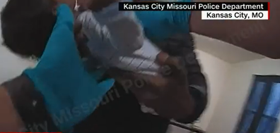 police officer bond with baby he revived kansas city US