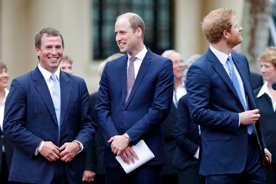 Peter will walk between Prince William and Prince Harry at Prince Philip's funeral procession.