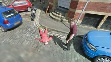 the apparent murder captured by a Google Street View camera (Google). 