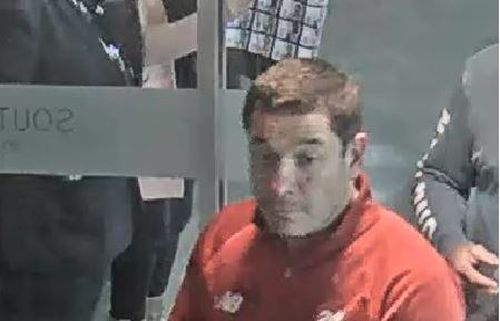 Police would like to speak with this man in relation to the brawl. Picture: Victoria Police