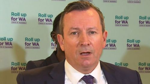 Mark McGowan won't let people into WA from NSW.