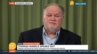 Thomas Markle on Good Morning Britain