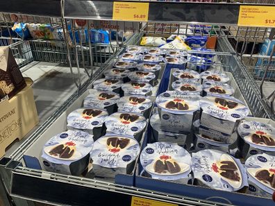 Aldi Christmas puddings on sale now