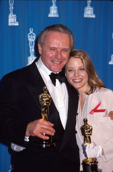 Anthony Hopkins, Jodie Foster, Oscars, 1992