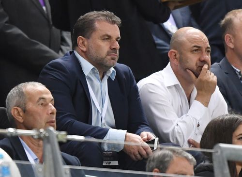 Socceroos coach Ange Postecoglou was in the crowd at Allianz Stadium last night. Picture: AAP