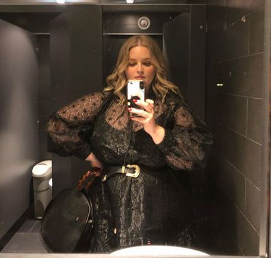 Louise McSharry mirror selfie Instagram