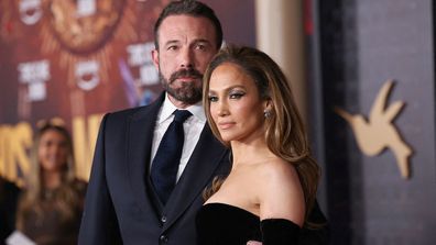 Ben Affleck and Jennifer Lopez attend a premiere for the film "This Is Me... Now: A Love Story" in Los Angeles in February. **This image is for use with this specific article only** 