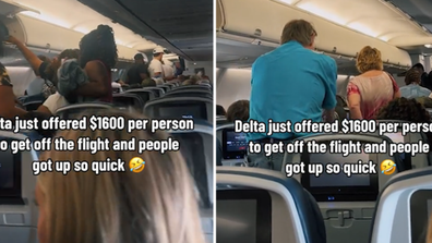 Delta Airlines offers passengers money to get off overbook flight