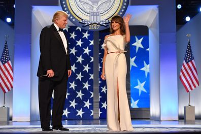 Melania Trump stylist gown