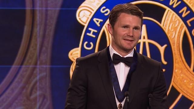 Dangerfield wins record Brownlow Medal