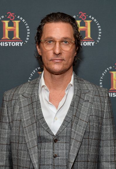 NEW YORK, NEW YORK - FEBRUARY 29: Matthew McConaughey attends HISTORYTalks Leadership & Legacy presented by HISTORY at Carnegie Hall on February 29, 2020 in New York City. (Photo by Noam Galai/Getty Images for HISTORY)