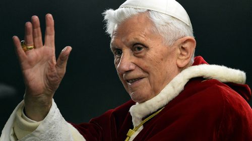 Pope Benedict XVI in December 2012.