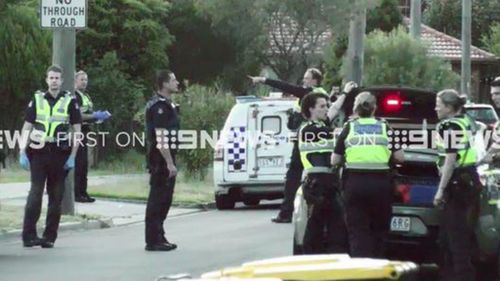 The four teens are suspects in three home burglaries which took place in Melbourne's north. (9NEWS)