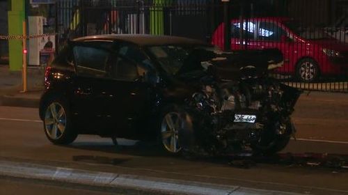 About 7:30pm last night emergency crews were called to Victoria Road, near Westminster Road in Gladesville following reports that four vehicles had been involved in a crash.