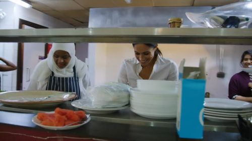 Helping launch a charity cookbook, the Duchess of Sussex is supporting local women affected by the Grenfell Tower tragedy, which killed 72 people.