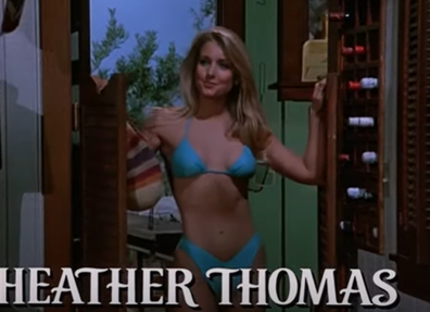 Heather Thomas dalam seri 80 -an The Fall Guy