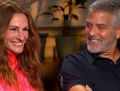 Access Hollywood Julia Roberts George Clooney