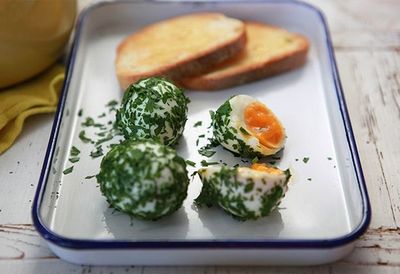 9. Recipe:&nbsp;<a href="http://kitchen.nine.com.au/2016/05/05/14/39/herbed-boiled-eggs" target="_top">Herbed boiled eggs</a>