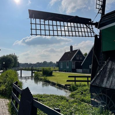 Ariana Grande shares photos from her Amsterdam honeymoon.